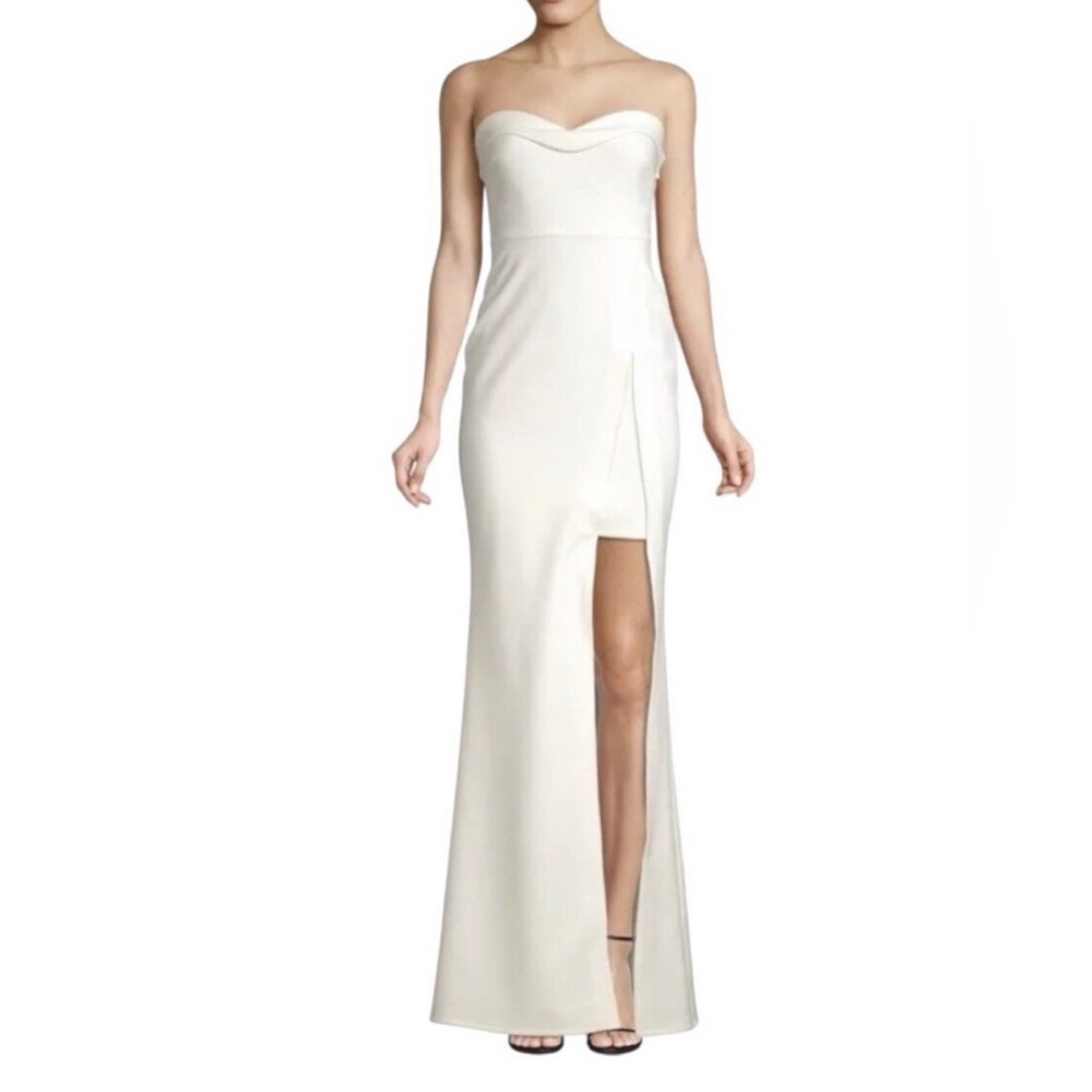 Likely Ella strapless sweetheart mermaid white gown